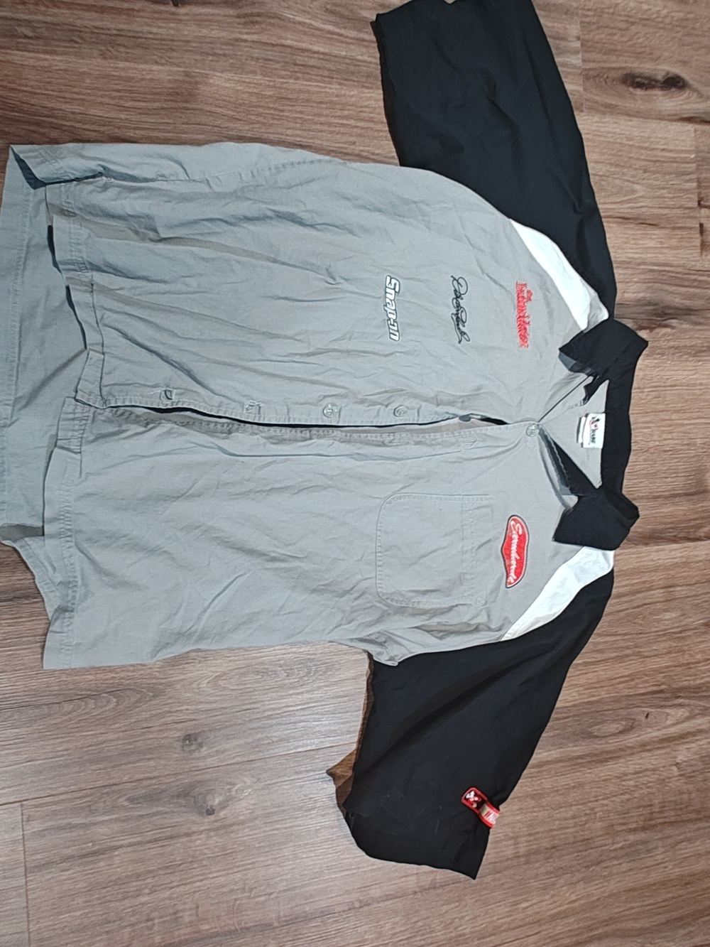 Vintage Dale Earnhardt #3 Snap-On Racing Pit Crew Shirt Chase Authentics Y2K
